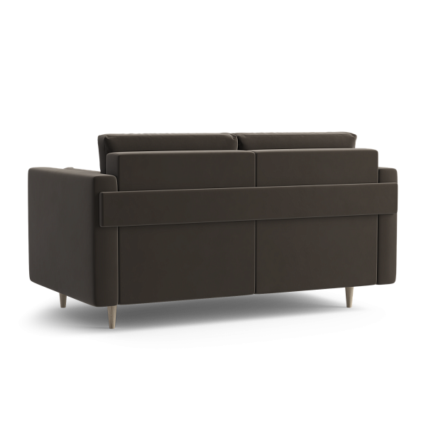 Брайн диван 140 Велюр Velutto 23 коричневый купить в Санкт-Петербурге Брайн диван 140 Велюр Velutto 23 коричневый купить в Санкт-Петербурге