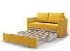 Альфа диван Рогожка Шифт желтый купить в Санкт-Петербурге Альфа диван Рогожка Шифт желтый купить в Санкт-Петербурге