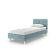 Тахты Дримс кровать Велюр Тако бирюзовый, светлые опоры 90 Тахты Дримс кровать Велюр Тако бирюзовый, светлые опоры 90
