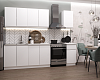 Кухня Стиль белая 2000 (готовое решение) Кухня Стиль белая 2000 (готовое решение) купить в Санкт-Петербурге
